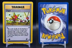 Digger 75/82 Uncommon 1st edition Team Rocket Pokemon NM - Image 3