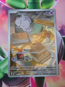 Espurr 095/088 Holo Illustration Rare Perfect Order Pokemon Near Mint - Image 1