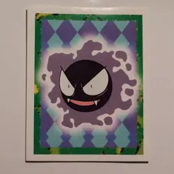 Pokemon - Gastly - Topps Merlin Sticker - Series 1 - #92/240 - 1999 - Image 1