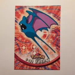 Pokemon Topps - TV Animation Edition - English - #41 - Zubat - 1998 - Image 1