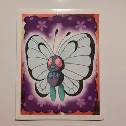 Pokemon - Butterfree - Topps Merlin Sticker - Series 1 - #12/240 - 1999 - Image 1