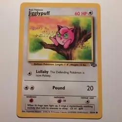 Jigglypuff - Pokemon TCG Karte - Jungle - 54/64 - 1999 - English - Image 1