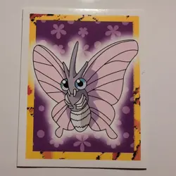 Pokemon - Venomoth - Topps Merlin Sticker - Series 1 - #49/240 - 1999 - Image 1