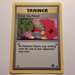 Goop Gas Attack - Pokemon TCG Karte - Team Rocket - 78/82 - 2000 - English - Image 1