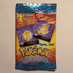 Pokemon Booster Action Flipz - Series One Leer, English - Raichu/Pikachu Artwork - Image 1