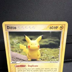 Pokemon Ditto (Pikachu) 063/113 Delta Species Regular Common 60HP 2005 - Image 2