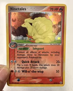 Ninetales 22/101 Reverse Holo Rare Hidden Legends 2004 Pokemon English LP/NM - Image 3