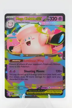 Pokemon Mega Evolution Perfect Order Mega Clefable EX Holo #31/88 NM - Image 1