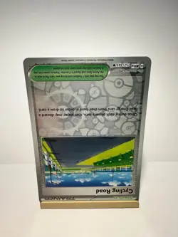 Cycling Road 157/165 Uncommon 151 Pokemon Reverse Holo Near Mint - Image 2