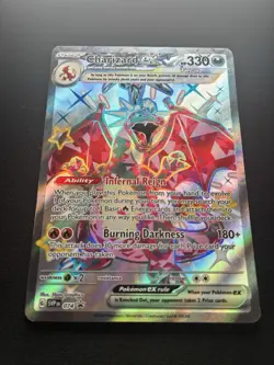 Pokemon: Charizard ex Scarlet & Violet Promo 074 Full Art - Image 2