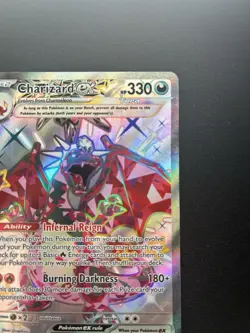 Pokemon: Charizard ex Scarlet & Violet Promo 074 Full Art - Image 3