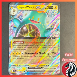 Enigmaras Wampitz EX 053/159 JTG 🟢NM 🇩🇪Deutsch Pokemon Reisegefahrten - Image 1