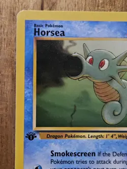 1st Edition Horsea NEAR MINT - 49/62 Fossil Set - 1999 Pokemon TCG WOTC - Image 5