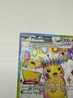 Pokemon TCG Pikachu ex 219/191 SV08 Surging Sparks Ultra Rare Holo English - Image 2