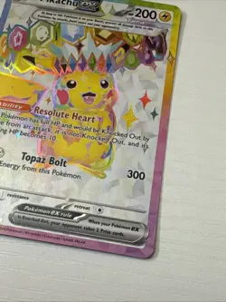 Pokemon TCG Pikachu ex 219/191 SV08 Surging Sparks Ultra Rare Holo English - Image 4