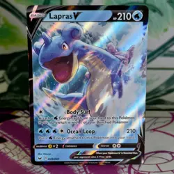 Lapras V - 049/202 - Ultra Rare - Sword & Shield Base Set - English - Pokemon - Image 1