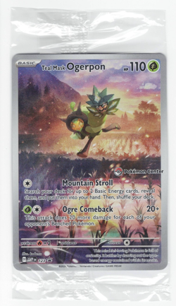 Teal Mask Ogerpon 123 - SEALED Pokemon Center ETB Promo - Pokemon TCG - Image 1