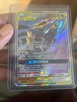 Garchomp & Giratina GX 146/236 Sm-Unified Minds Holo Near Mint Pokemon TCG - Image 1