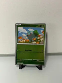 Bulbasaur 001/132 Mega Evolution Pokemon Reverse Holo - Image 1