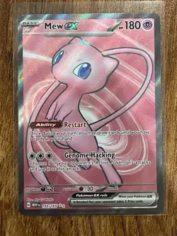 Pokemon Mew ex 193/165 Full Art Scarlet & Violet 151 English - Image 1