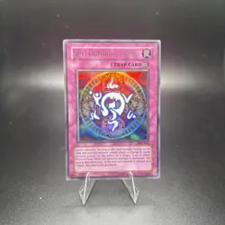 Yu-Gi-Oh! SPELLBINDING CIRCLE TRAP CARD HOLO RARE MRL-006 NM -c - Image 1