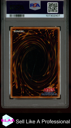 BLUE EYES WHITE DRAGON YU-GI-OH! WORLD CHAMP PRM 2018 2018-JPP01 2018 JP PSA 9 - Image 2