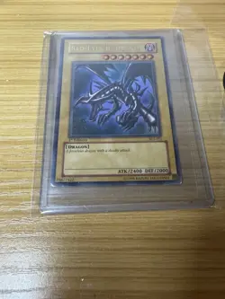 Konami Red-Eyes Black Dragon SDJ-001 Ultra Rare 1st Edition Yu-Gi-Oh! TCG - Image 1