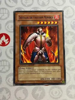 Thestalos the Firestorm Monarch - GLD2-EN008 - Common (NM) - Yugioh - Image 1
