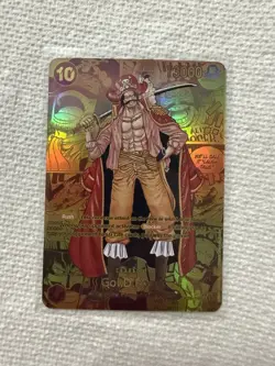GOLD MANGA GOL D. ROGER One Piece OP09 Emperors/New World English - Image 1
