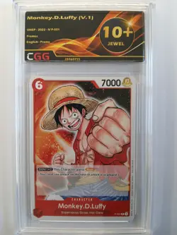 One Piece Monkey.D.Luffy (P-001) (V.1) Promos CGG 10+ Triple 28460795 - Image 1