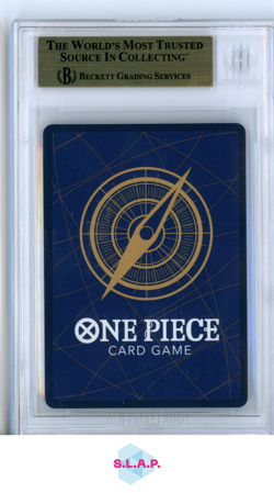 MONKEY.D.LUFFY ONE PIECE OP05-119 2025 OP11 SP SILVER JAPANISCH BECKETT 10 - Image 2