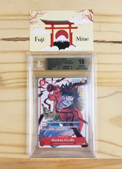 BGS 10 ST01-012 Monkey.D.Luffy PR Promo Anniversary - One Piece Card Game OP TCG - Image 3