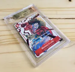BGS 10 ST01-012 Monkey.D.Luffy PR Promo Anniversary - One Piece Card Game OP TCG - Image 4