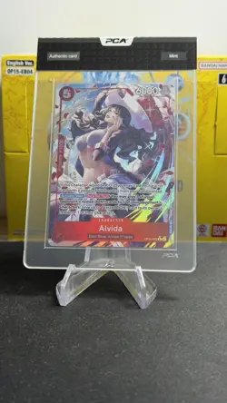 ONE PIECE CARD GAME ALVIDA OP15-003 RARE ALT ART MINT ADVENTURE ON KAMI’S ISLAND - Image 1