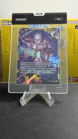 ONE PIECE CARD GAME ENEL OP15-118 SR PREGRADE MINT ADVENTURE ON KAMI’S ISLAND - Image 1