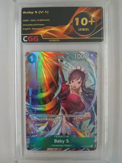 One Piece Baby 5 (OP04-032) (V.1) Unnumbered Promos CGG 10+ Triple 28460258 - Image 1