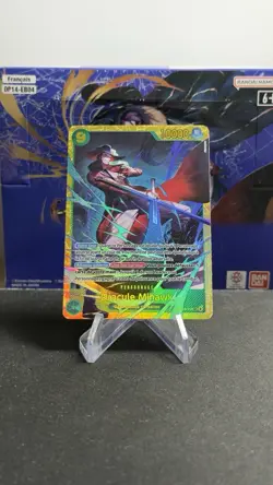 CARTE ONE PIECE CARD GAME DRACULE MIHAWK OP14-119 SEC FR OP14 CARTE #1 - Image 1