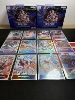 CARTE ONE PIECE LOT DE 12 CARTES SR FR OP14 ET EB04 NEARMINT/MINT SANS DOUBLES - Image 3