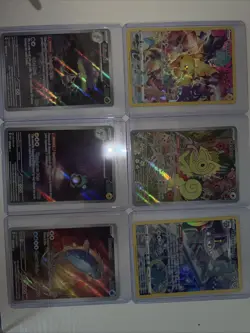 Pokemon TCG Lot Of 6 - Full Art - Crown Zenith, Surging Sparks, Scarlet Violet - Image 1
