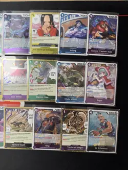CARTE ONE PIECE LOT DE 39 CARTES RARE FR OP14 ET EB04 NEARMINT/MINT SANS DOUBLES - Image 5