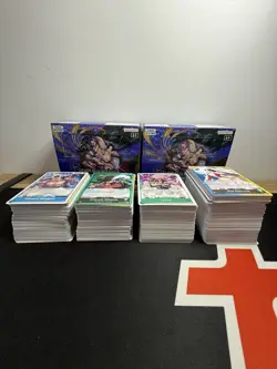CARTE ONE PIECE LOT DE 515 CARTES COMMUNES PEU COMMUNES LEADER FR OP14 ET EB04 - Image 2