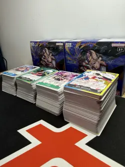 CARTE ONE PIECE LOT DE 515 CARTES COMMUNES PEU COMMUNES LEADER FR OP14 ET EB04 - Image 3