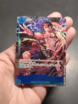 Portgas.D.Ace OP07-053 R Weekly Shonen Jump 19, 2025 One Piece CCG Japanese - Image 1