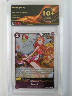 One Piece Nami (PRB02-012) (V.1) The Best Vol.2 CGG 10+ Triple 28460534 - Image 1