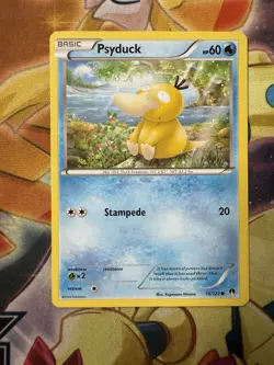 Pokemon Card Psyduck Breakpoint Common 16/122 Near Mint - Image 1