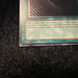 Yugioh! EURO Allure of Darkness PTDN-EN084 Ultimate Rare 1st Edition VLP/NM - Image 2