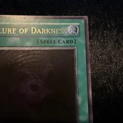 Yugioh! EURO Allure of Darkness PTDN-EN084 Ultimate Rare 1st Edition VLP/NM - Image 4