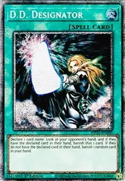 Yugioh MP25-EN020 D.D. Designator Starlight Rare MINT - Image 1