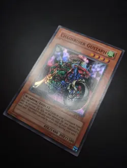 YUGIOH 2004 | CHAOSRIDER GUSTAPH | IOC-018 | EXCELLENT - VERY GOOD (MP) - Image 3