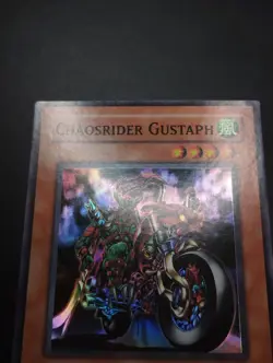 YUGIOH 2004 | CHAOSRIDER GUSTAPH | IOC-018 | EXCELLENT - VERY GOOD (MP) - Image 4